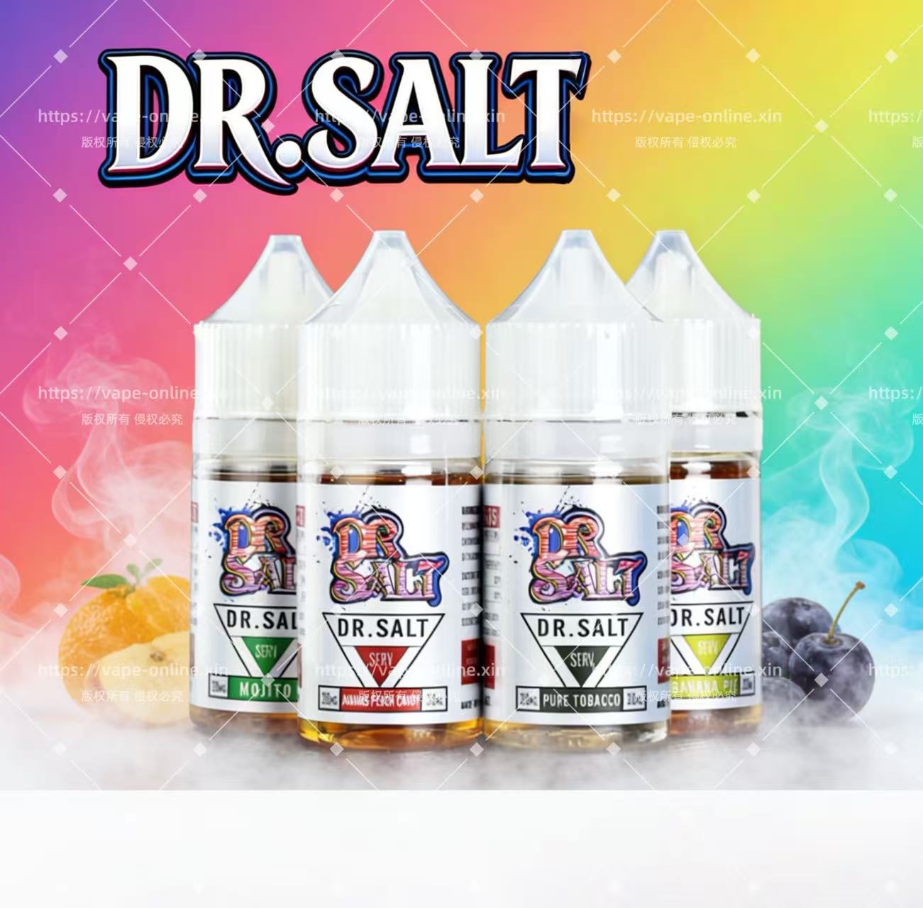 1.【鹽博士煙油】尼古丁鹽電子煙油30ml|台灣現貨 7-11全家貨到付款