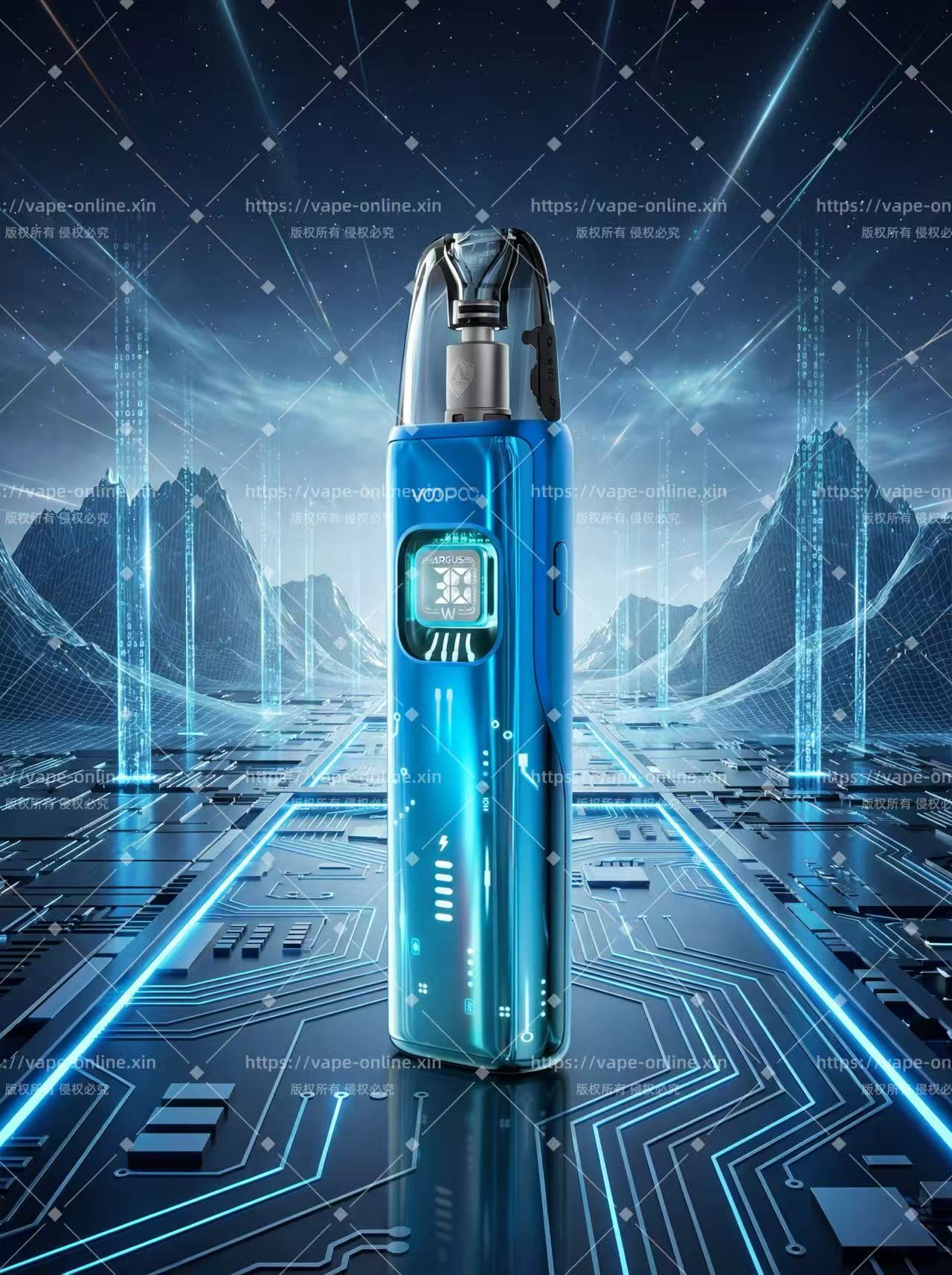 VOOPOO ARGUS Matrix 阿格斯 曲面全螢幕 Pod主機|未來主義設計 旗艦級煙油主機套組 - 图片 2