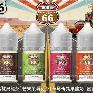 ROUTE 66 40mg丁鹽煙油 30ml|美國原裝進口小煙專用|台灣現貨免運